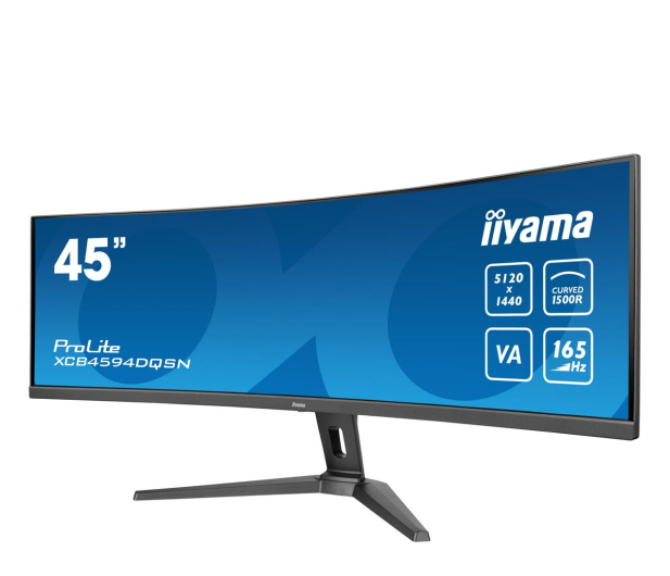 IIYAMA 45''  ProLite XCB4594DQSN-B1  Czarny - 1217944 - zdjęcie 4